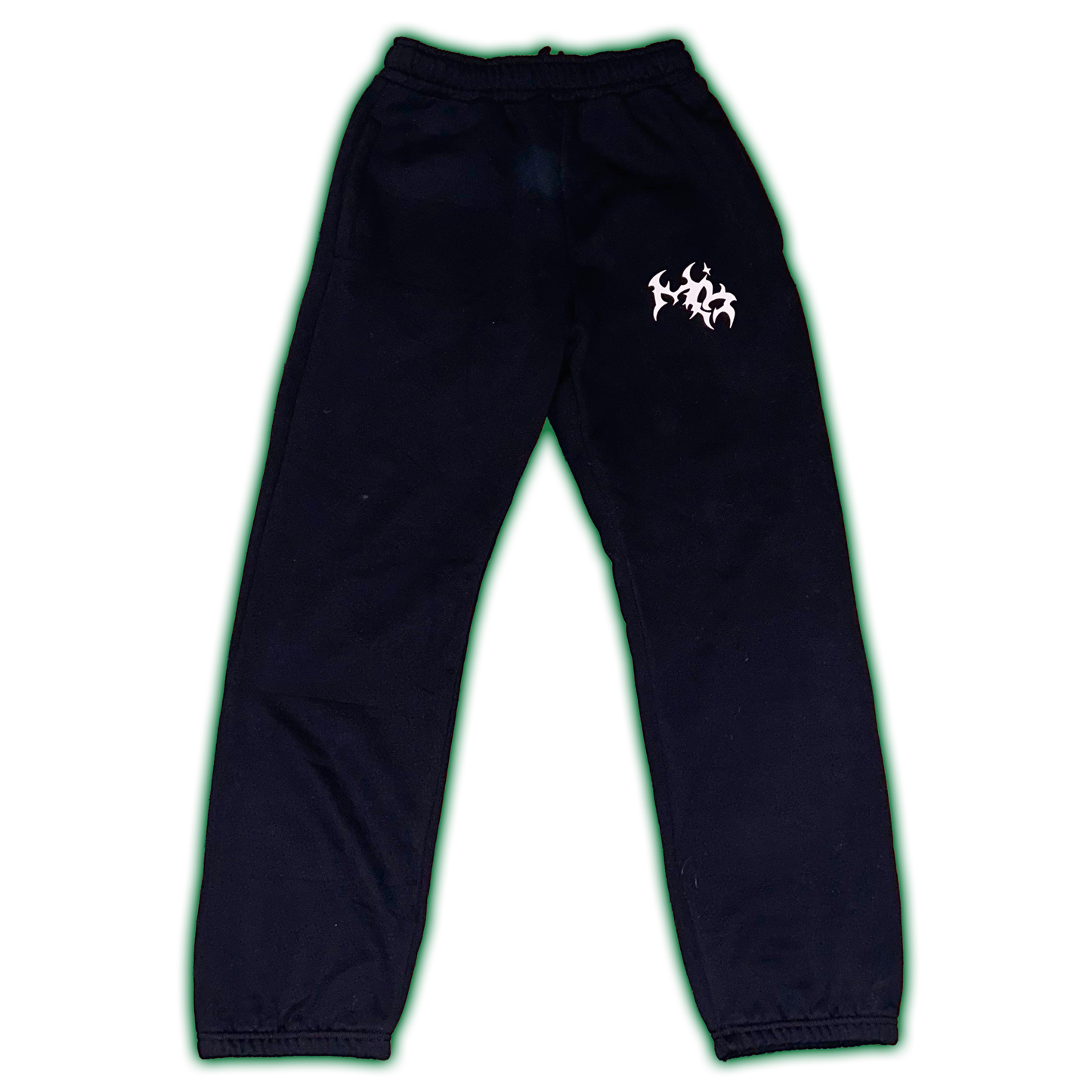 Monogram Logo Sweatpants Black