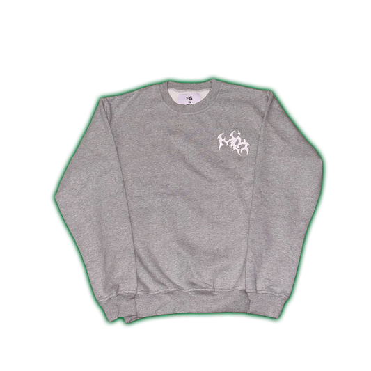 Monogram Logo Crewneck Grey