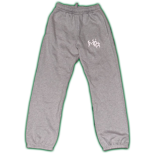 Monogram Logo Sweatpants Grey