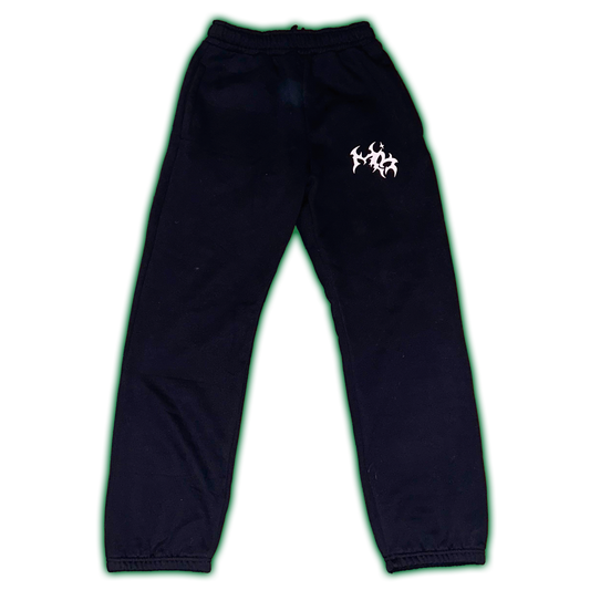Monogram Logo Sweatpants Black